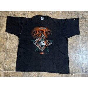 Vintage MLB 1993 Baltimore Orioles Shirt XL All Star Game Champions Baseball 90s